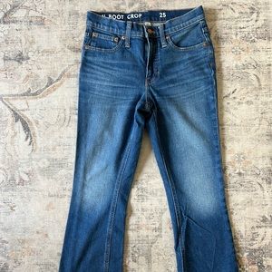 J. Crew Demi Boot Crop sz 25